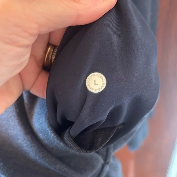 Lululemon 🍋 M’s L City Sweat Pullover Hoodie in Heathered True Navy. Exclt Cndtn - Picture 5 of 9